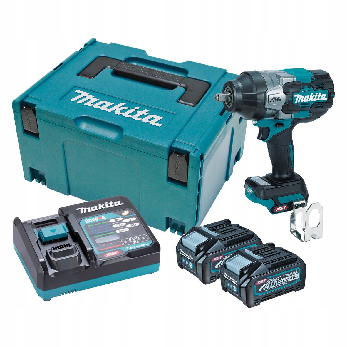 Makita Rázový Uťahovák 40V Xgt TW002GM201 1700Nm 1/2" 2x4,0AH Krúžok