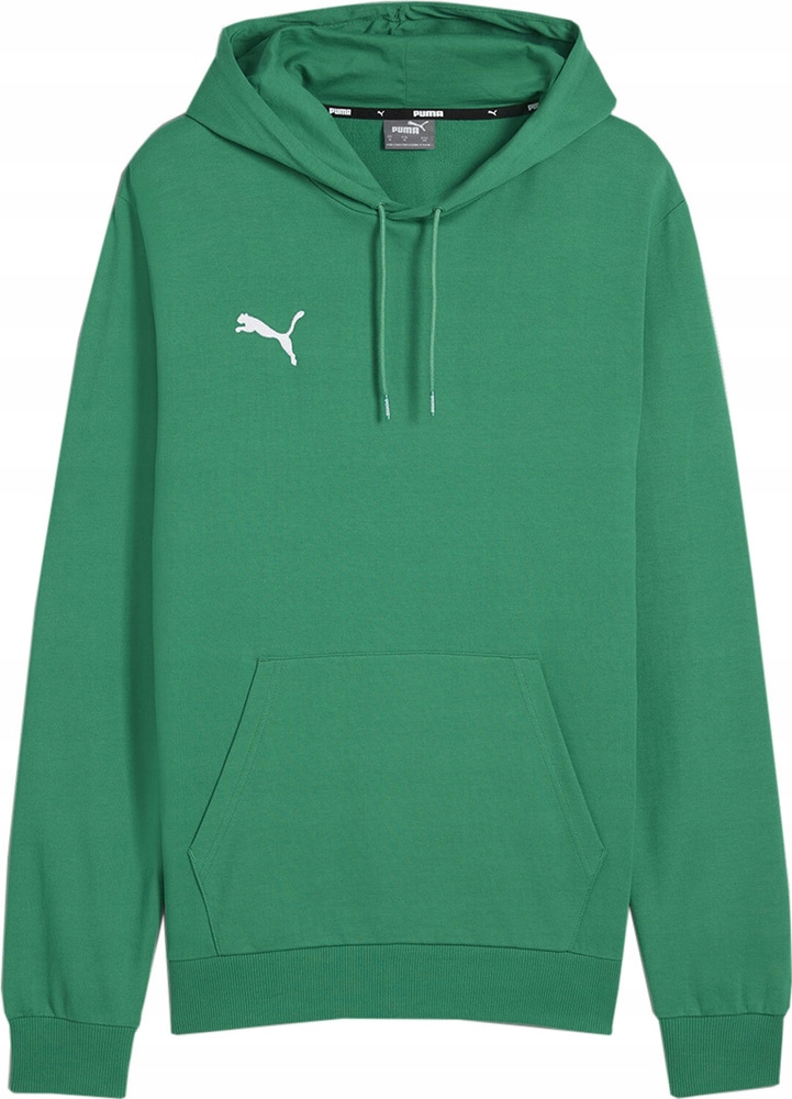 Pánská Mikina Puma Team Goal Casuals Hoody Zelená 658618 05 vel. L