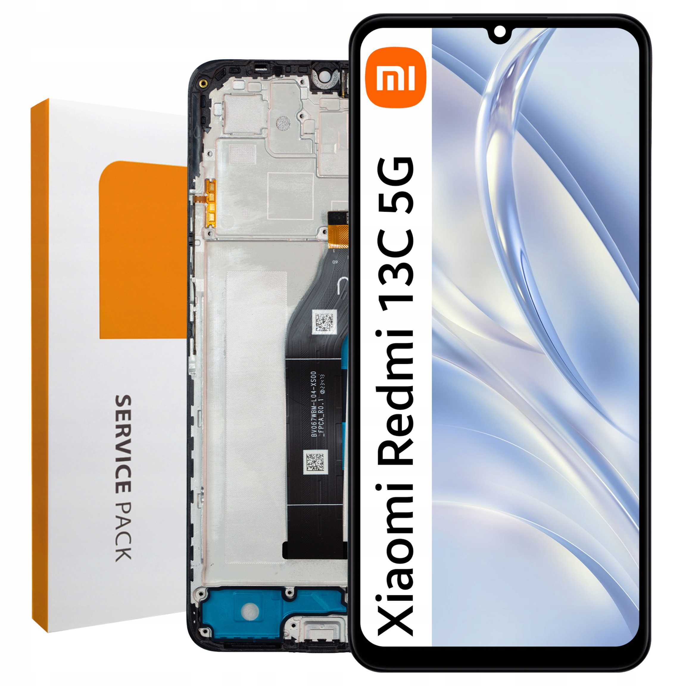 Originální Zila pro Xiaomi Redmi 13C 5G Displej s Rámeček LCD Matrix