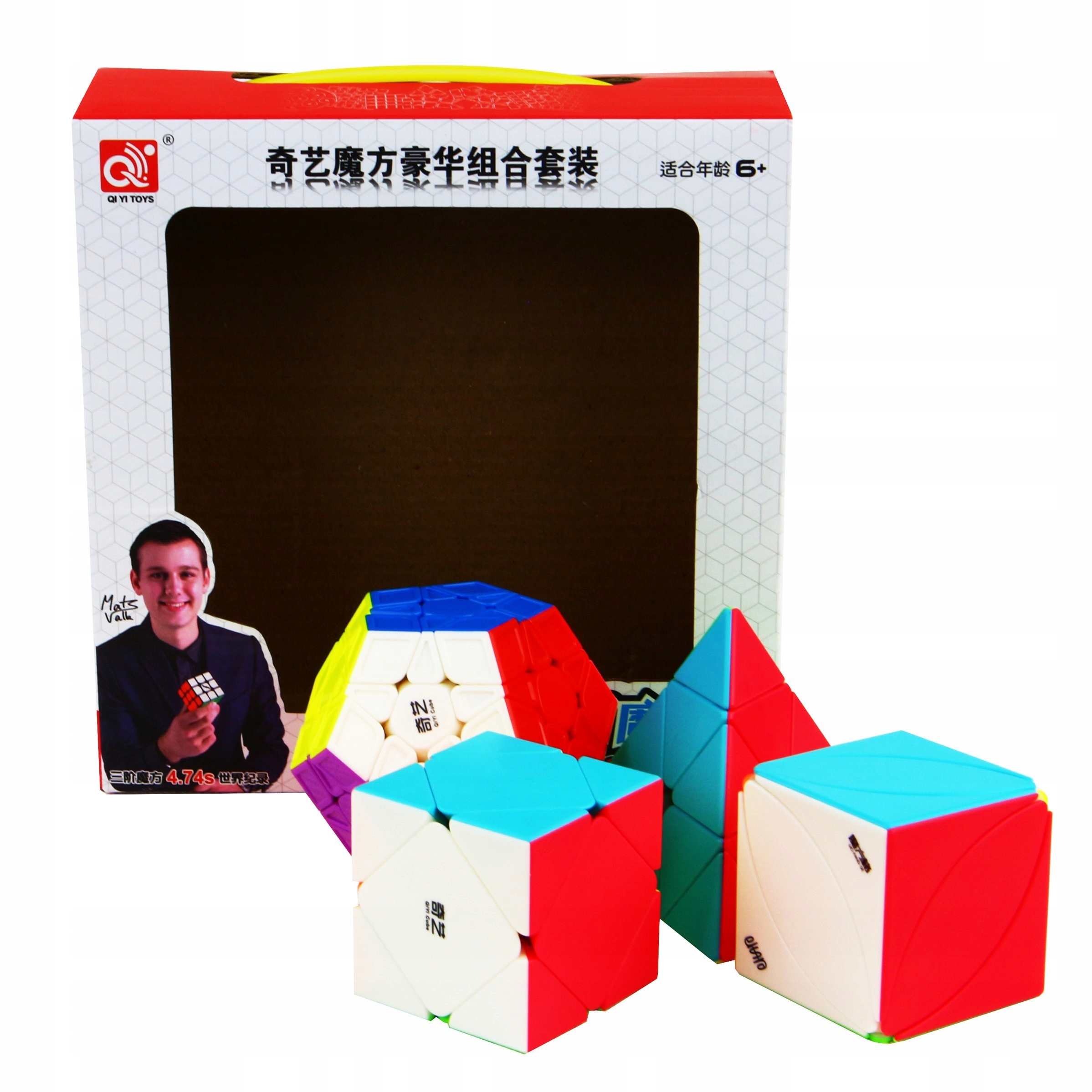 

Zestaw QiYi Megaminx Pyraminx Skewb Ivy Cube
