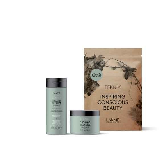 Teknia Organic Balance Travel Pack szampon i maska