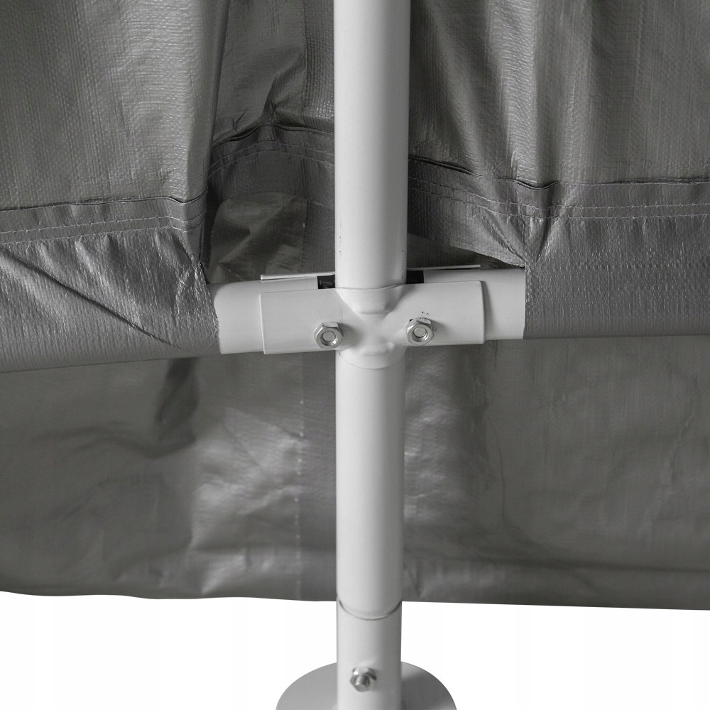 Namiot garażowy PE 180x240x180 szary - NG 7 Producent GRINDI IN THE GARDEN