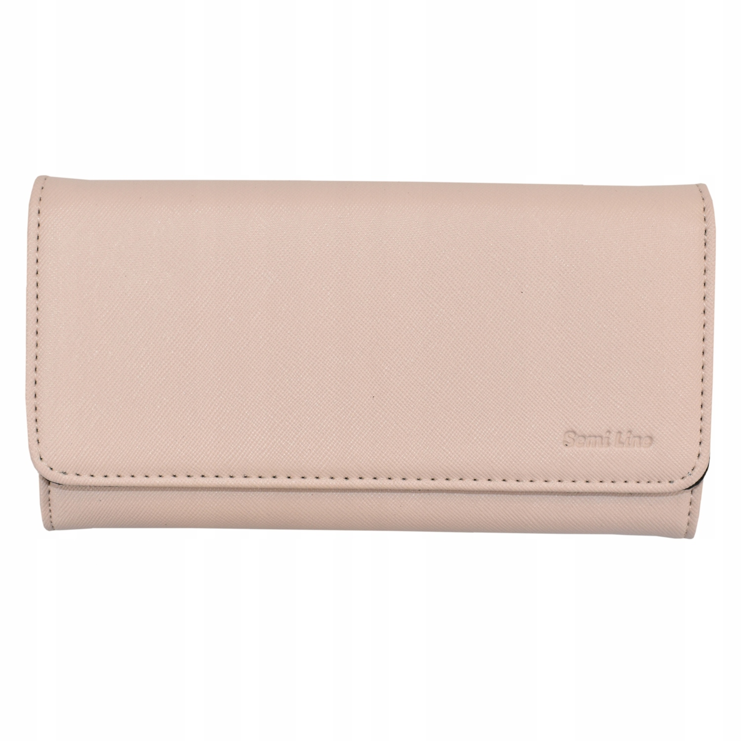 

Portfel Damski Duży Klasyczny - Różowy - Na Klips