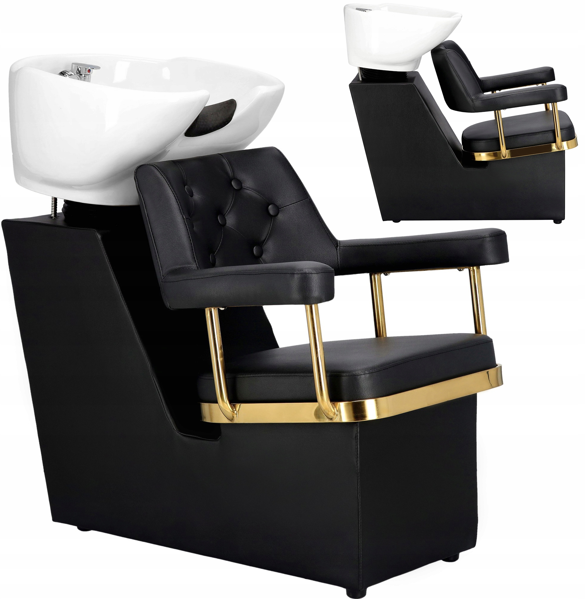 kadeřnický mycí box barberská do obývacího pokoje Ezra miska armatura