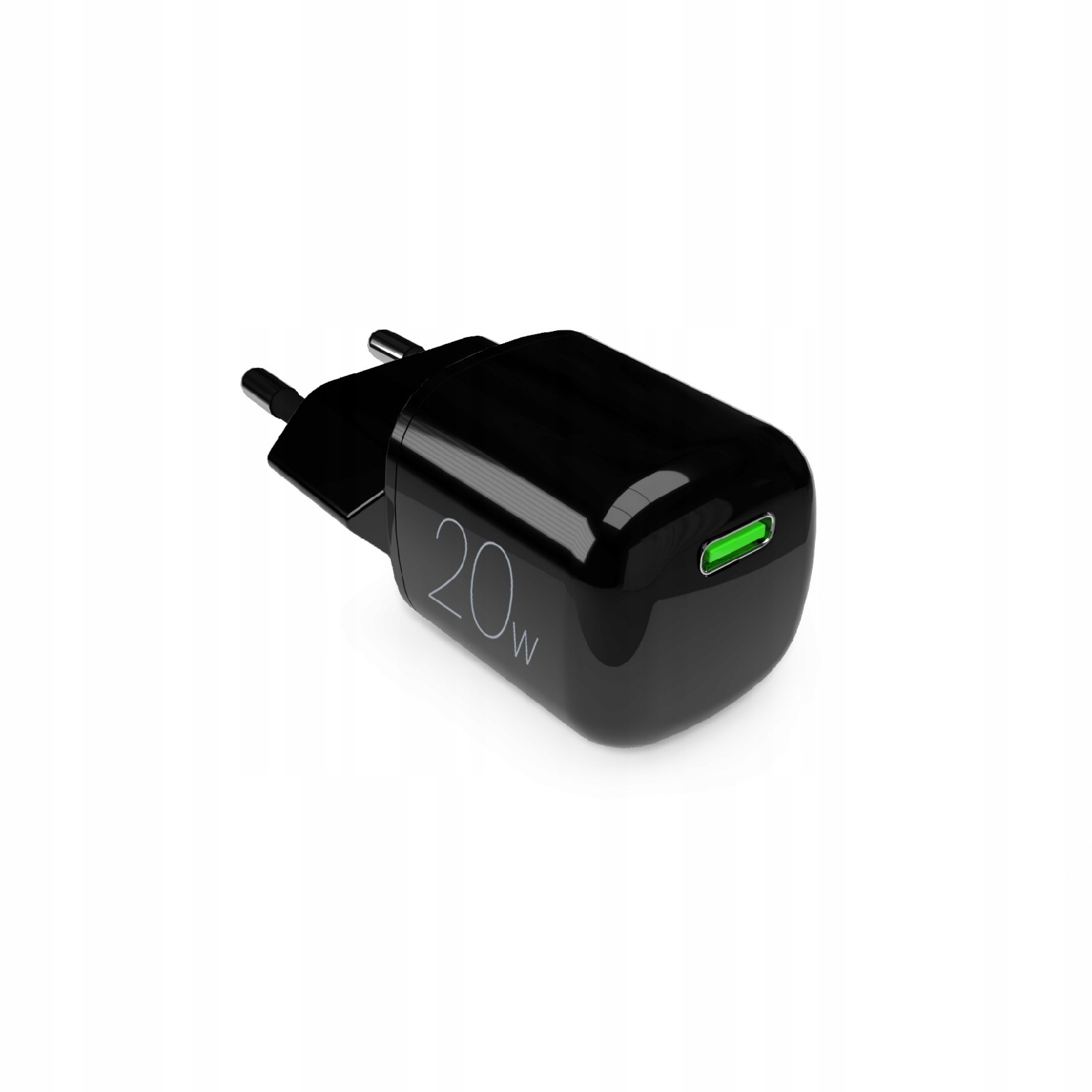Síťová nabíječka Usb-c GaN 20W černá