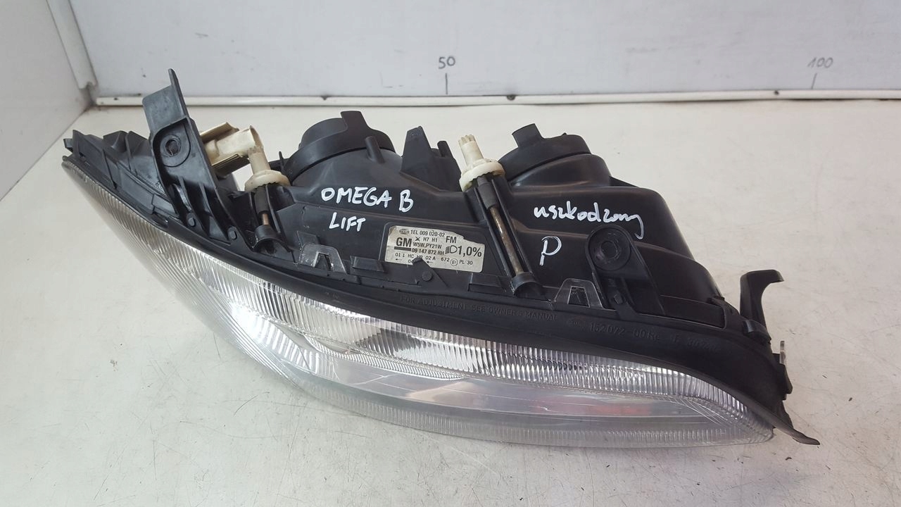light front front right Opel Omega B LIFT