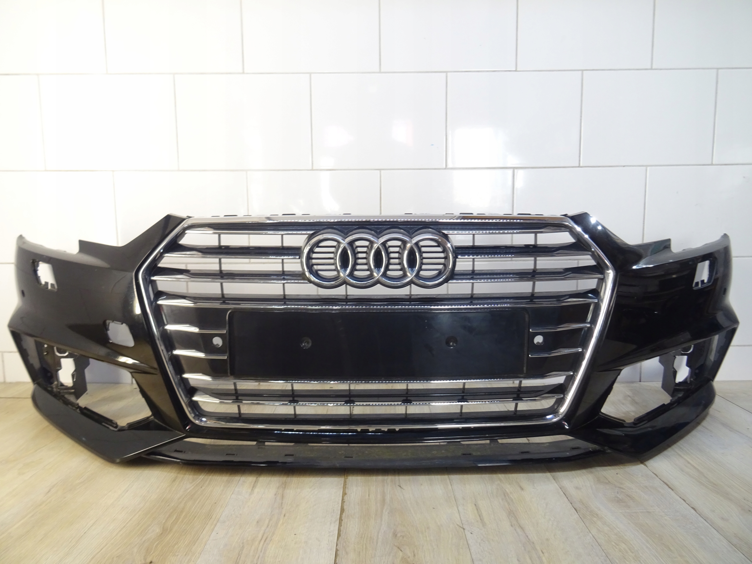 AUDI A4 B9 8W0 S LINE ZDERZAK PRZÓD PRZEDNI 15-18 8W0807437F -L 6PDC XENON