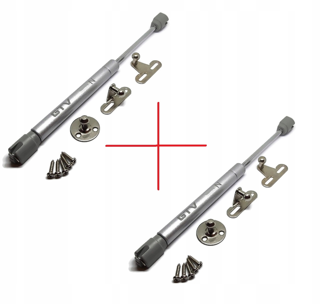 

Podnośnik gazowy siłownik meblowy 80N Gtv Zestaw