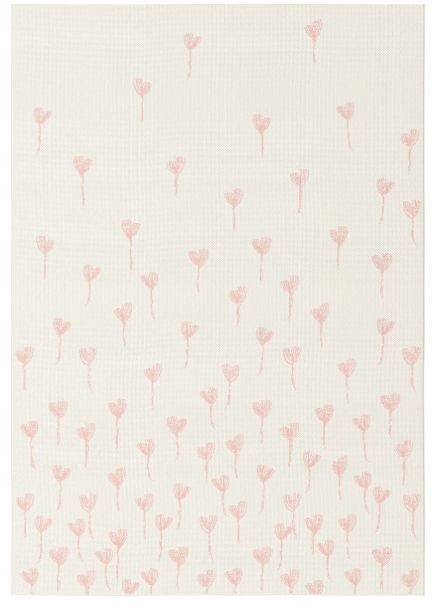Koberec Šňůrový Sensa Růžové Tulipány Na Terasu zahrady 160 x 230 cm