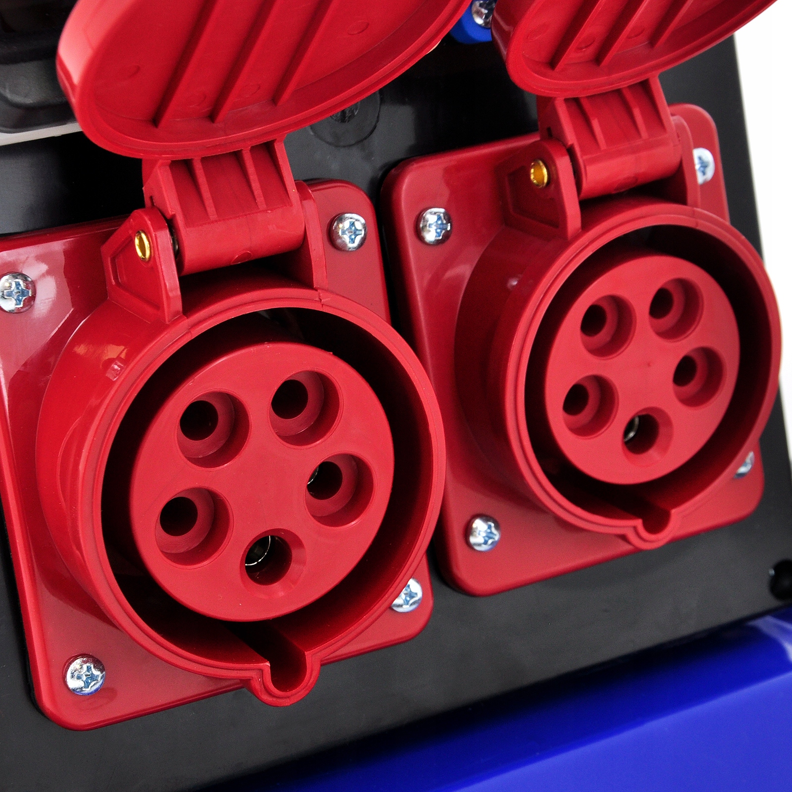 ROZDZIELNICA BUDOWLANA PRZENOŚNA ZABEZPIECZONA 32A 16A 4xGS + 2m kabel 5G4 Informacje o bezpieczeństwie CE