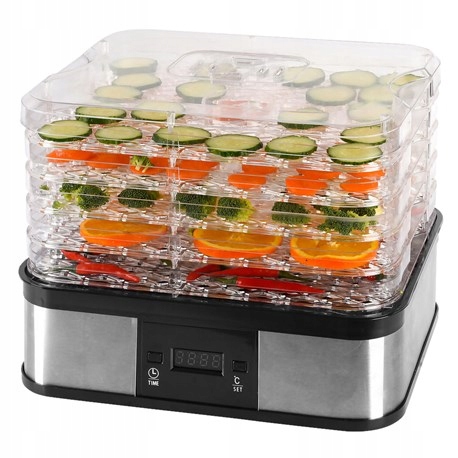 Sušička na ovoce, houby a bylinky – 5 úrovní