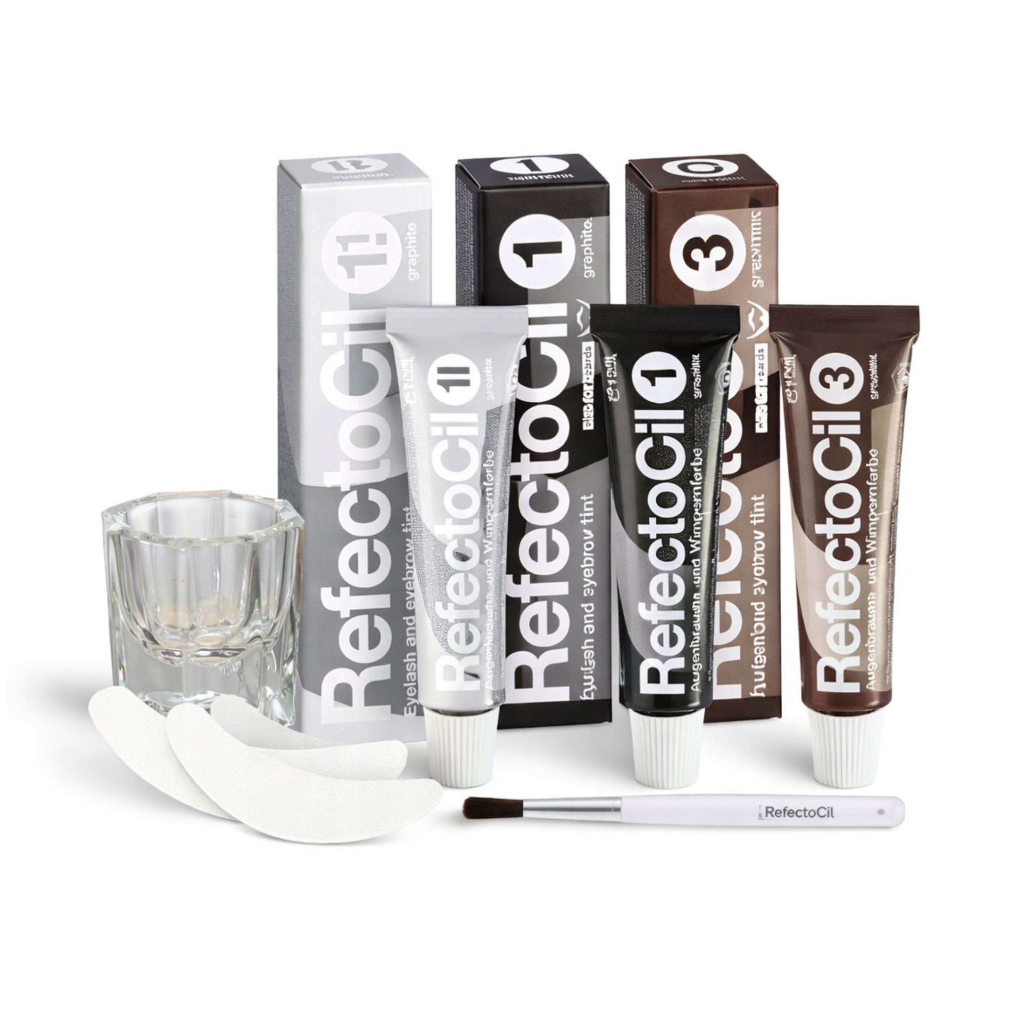 Sada pro Henny Maxi 3x Henna Refectocil, Sklenička, Pedál, Vločky