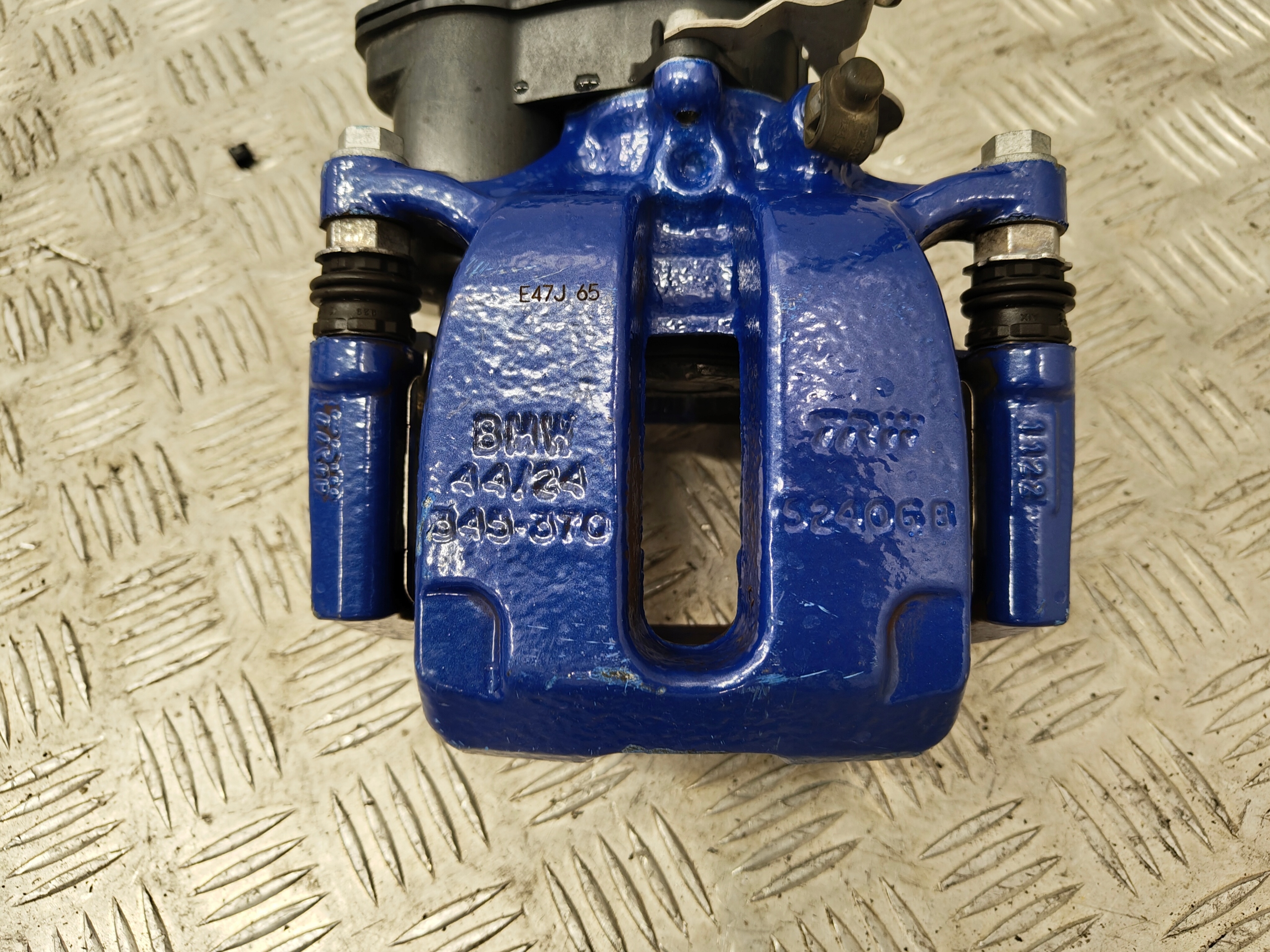 BMW iX i20 caliper calipers brake front rear part blue KOMPLET