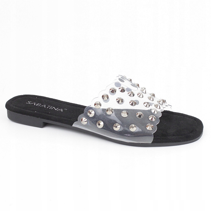 Sabatina 130-19 Černé Gelové Nazouváky vel.