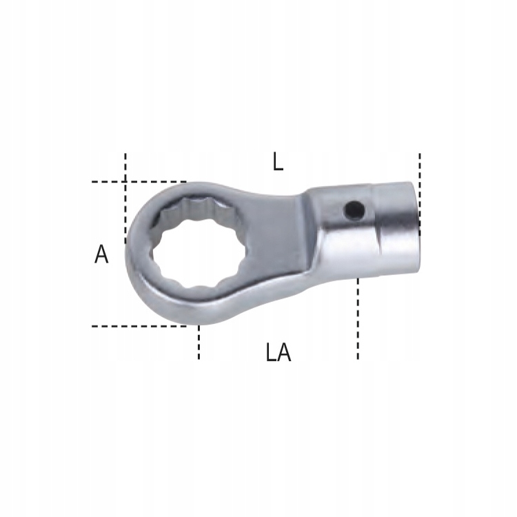 GŁOWICA Z KLUCZEM OKRĄGŁYM 34MM BETA 654/34 Rodzaj klucza dynamometryczny