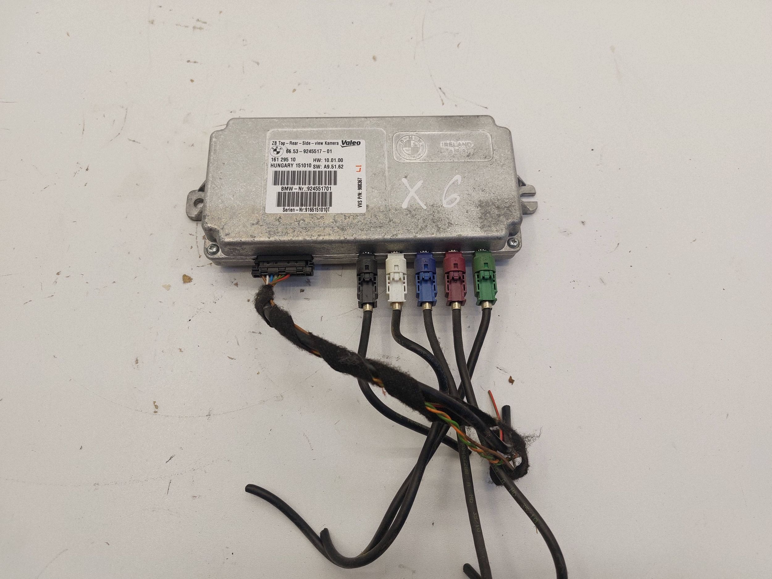 BMW E70 X5 E71 X6 control unit module KAMERY 9245517