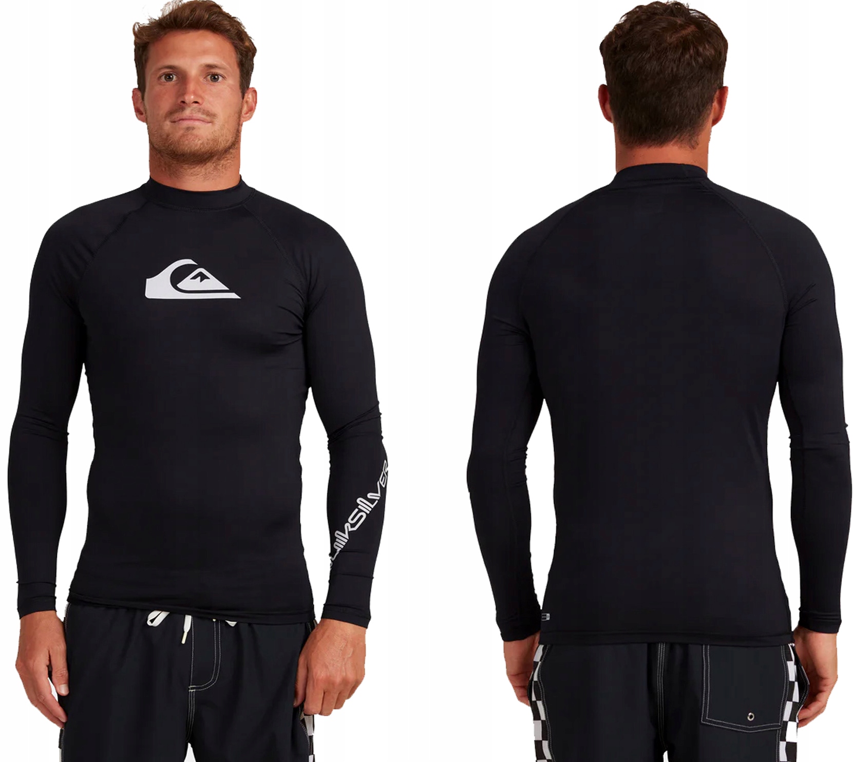 Koszulka do pływania Męska z długim rękawem Quiksilver Rash Vest Uv Upf 50