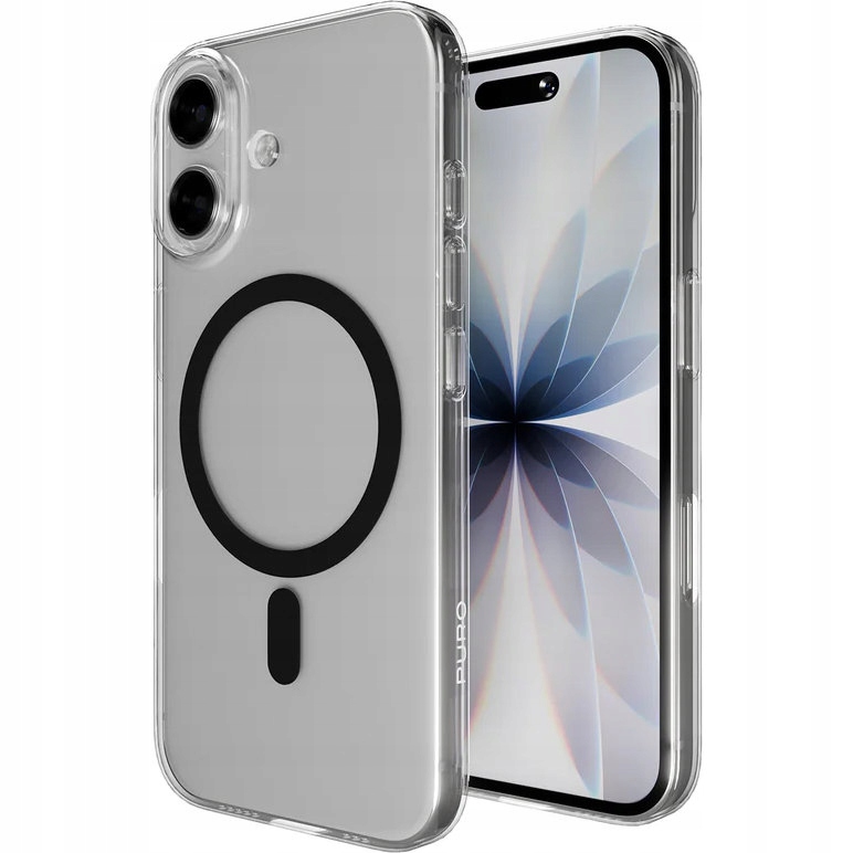 Pouzdro Puro pro iPhone 17 až MagSafe, lehké, tenké zadní kryt, módní kryt