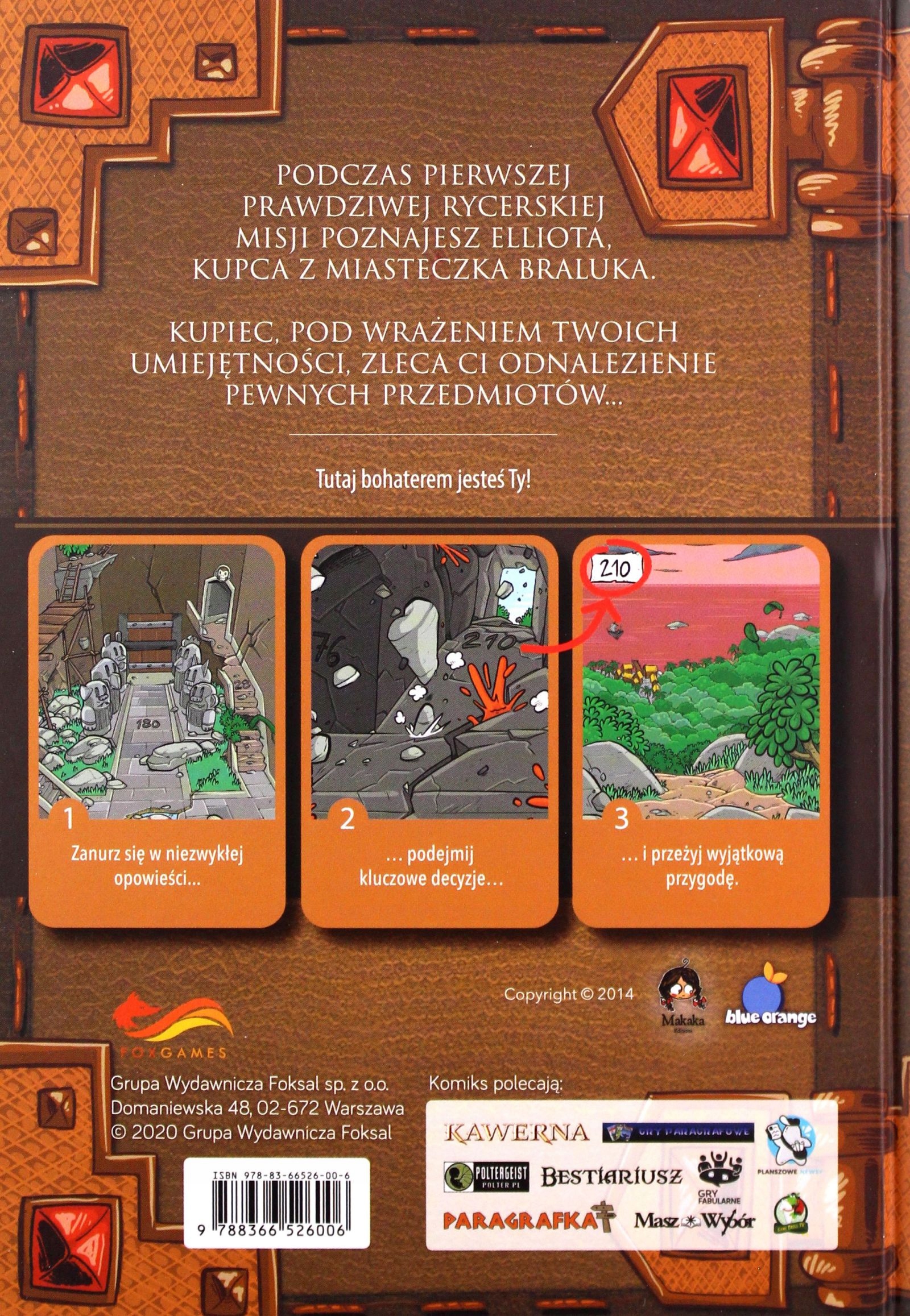 UKRYTE MIASTO. RYCERZE KOMIKSY PARAGRAFOWE (TOM 3) Stan opakowania oryginalne