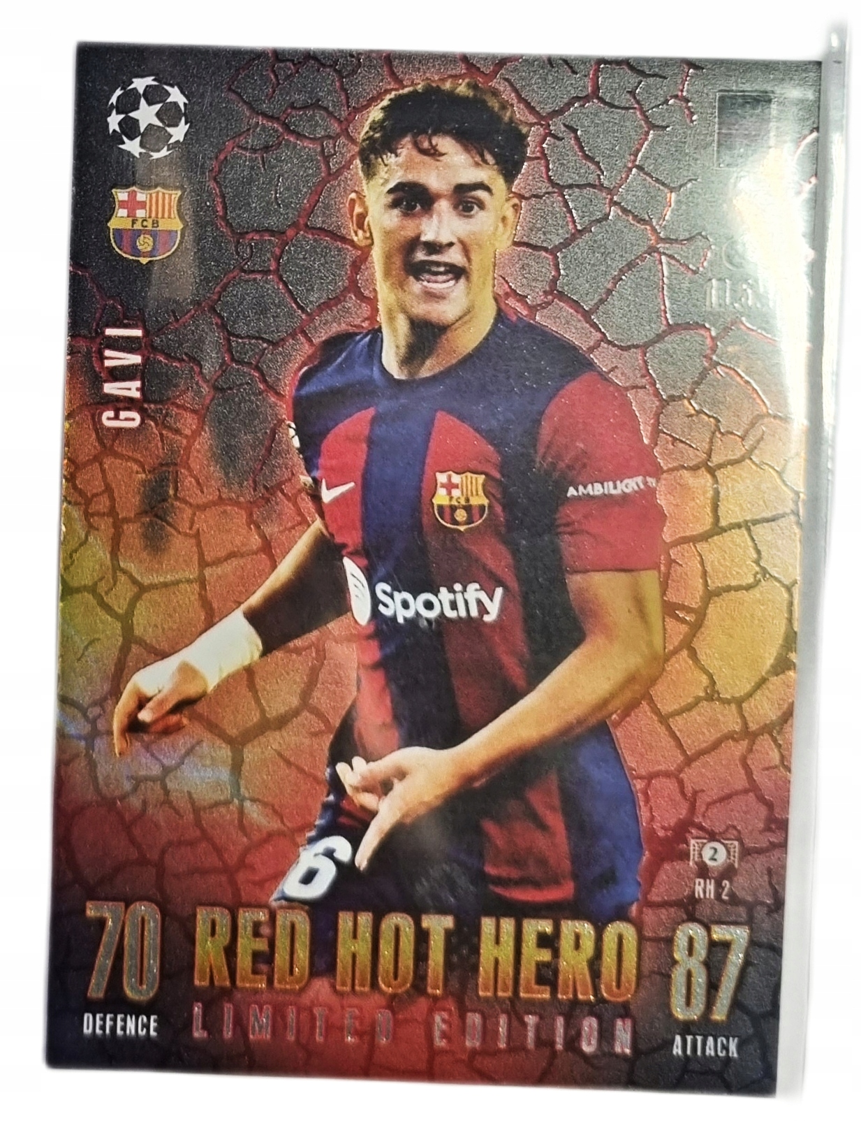 Topps Match Attax 2023/2024 Limited Red Hot Hero Gavi