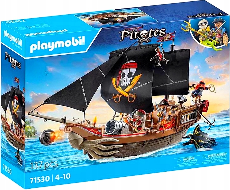 Playmobil Pirates 71530 Duży statek piracki