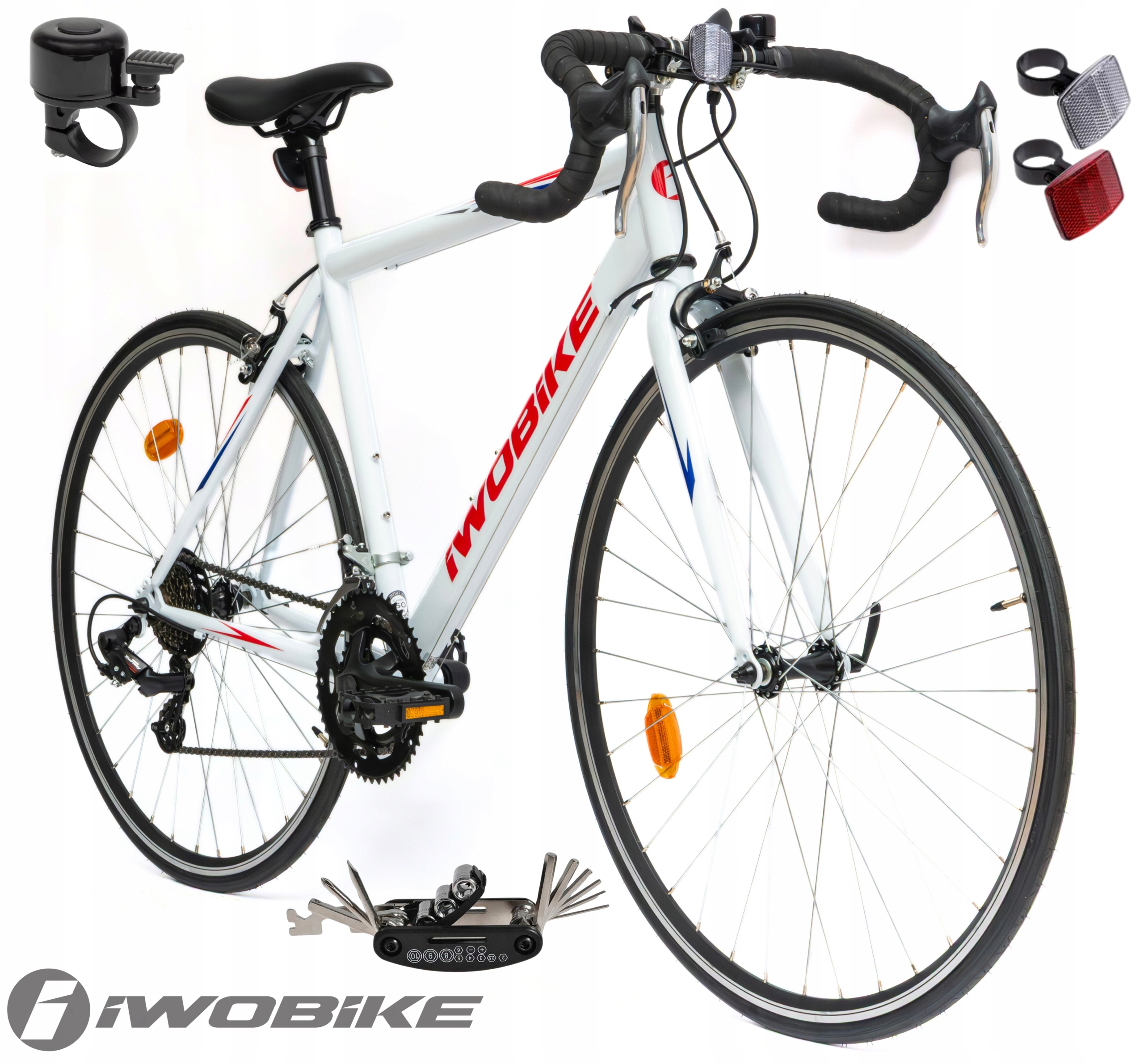 Pánské silniční kolo Shimano Iwobike 2025 Lehká cyklistická kola Silniční kolo