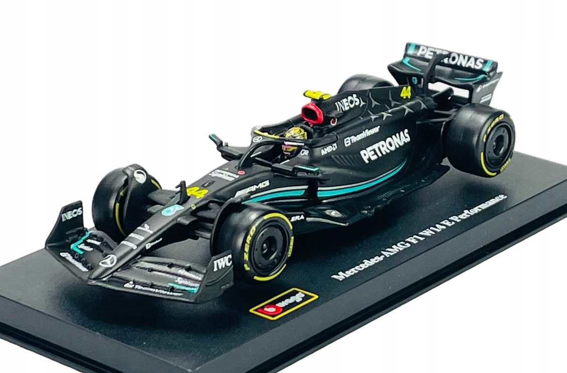 Bburago Mercedes-amg F1 W14 E Performance #44 Hamilton 1:43 Formule 1 Nová