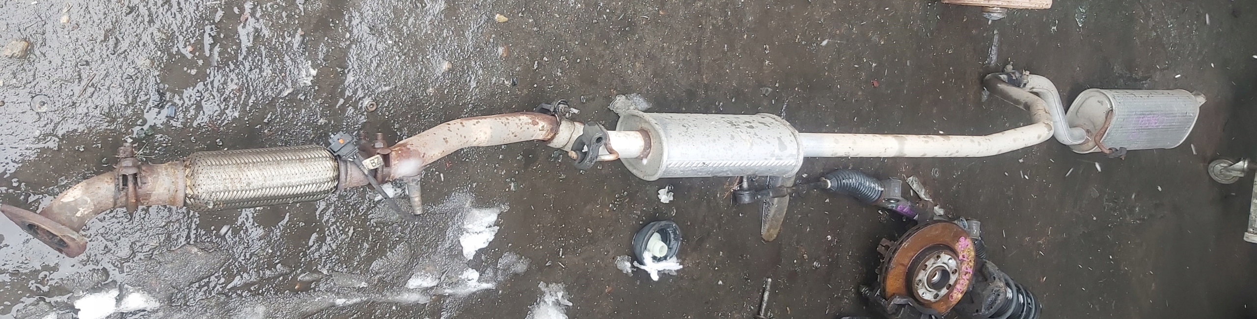 OPEL CORSA D 1.4 ГЛУШИТЕЛЬ ВЫХЛОПНЫХ ГАЗОВ