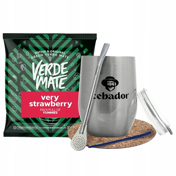 Levně Sada příslušenství pro Yerba Mate: tepelné matero a bombilla vzorek 50 g