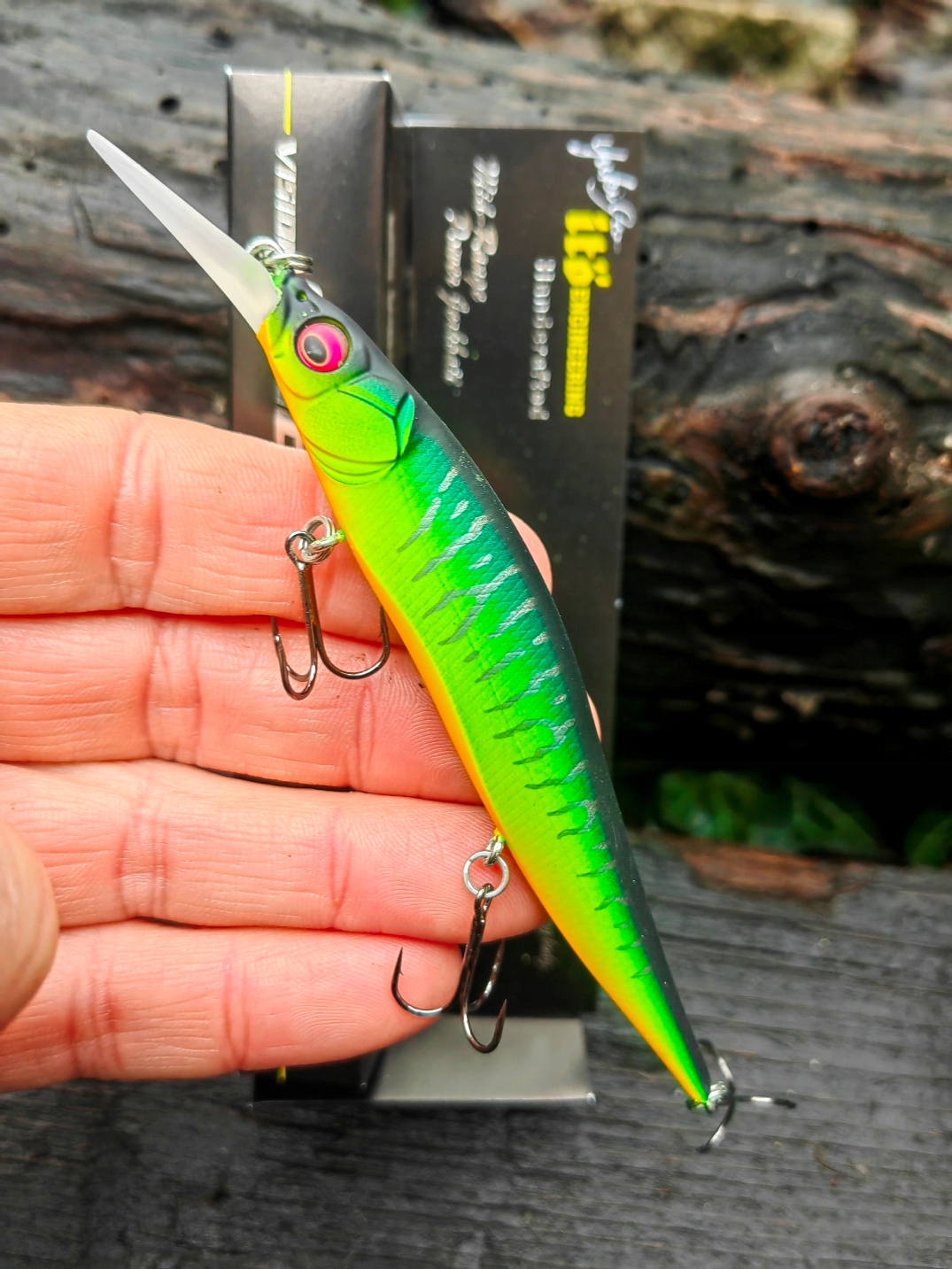 Wobler Megabass Vision Oneten JR+1 10 cm 10,5 g Mat Tiger #014