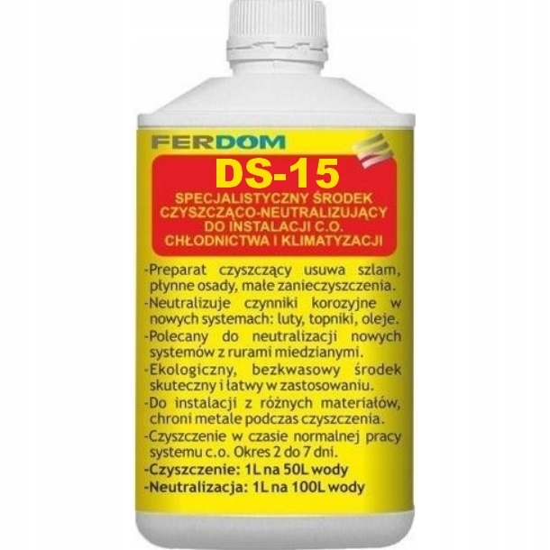 Ferdom DS-15 Jemný čisticí nebo neutralizační přípravek pro inst. C.o.