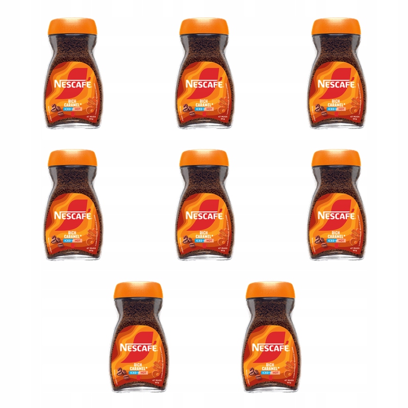Nescafe Rich Caramel 95g X8