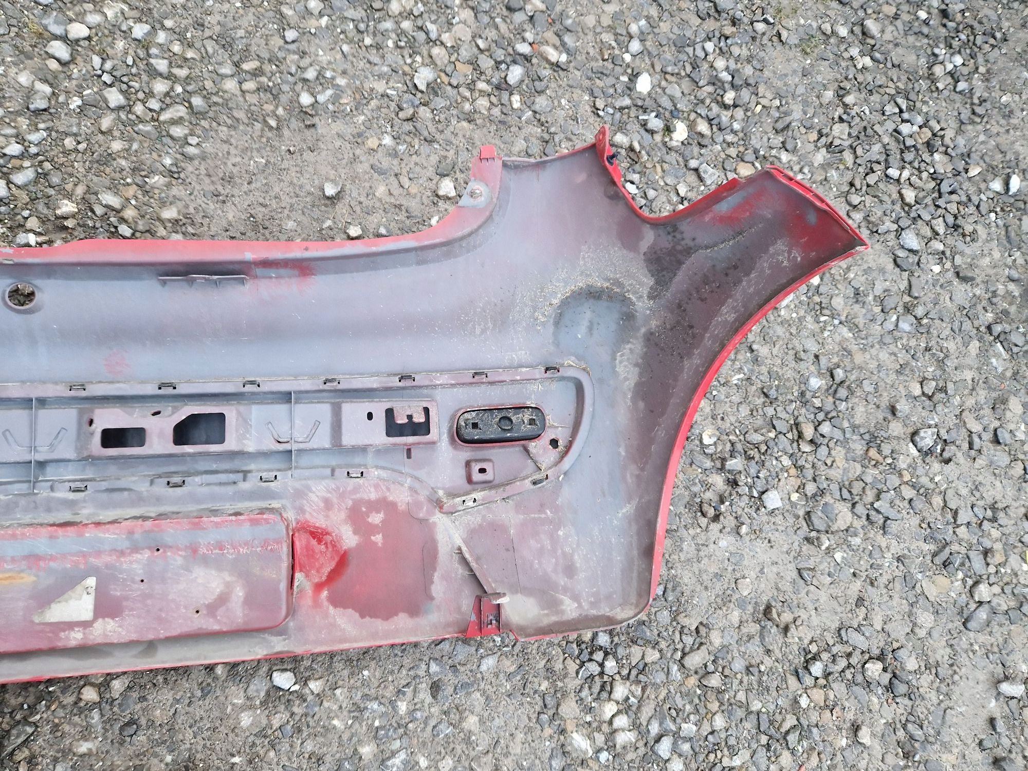 bumper rear PEUGEOT 107 CITROEN C1 2005R->