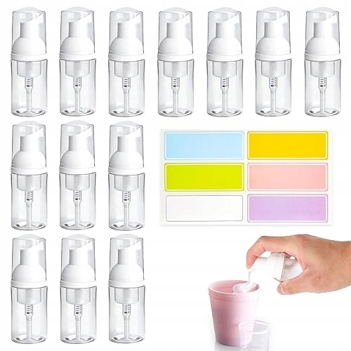 Sada 12 Lahví S Pumpičkou O Objemu 30 ML pro domácnost, dárek součástí balení