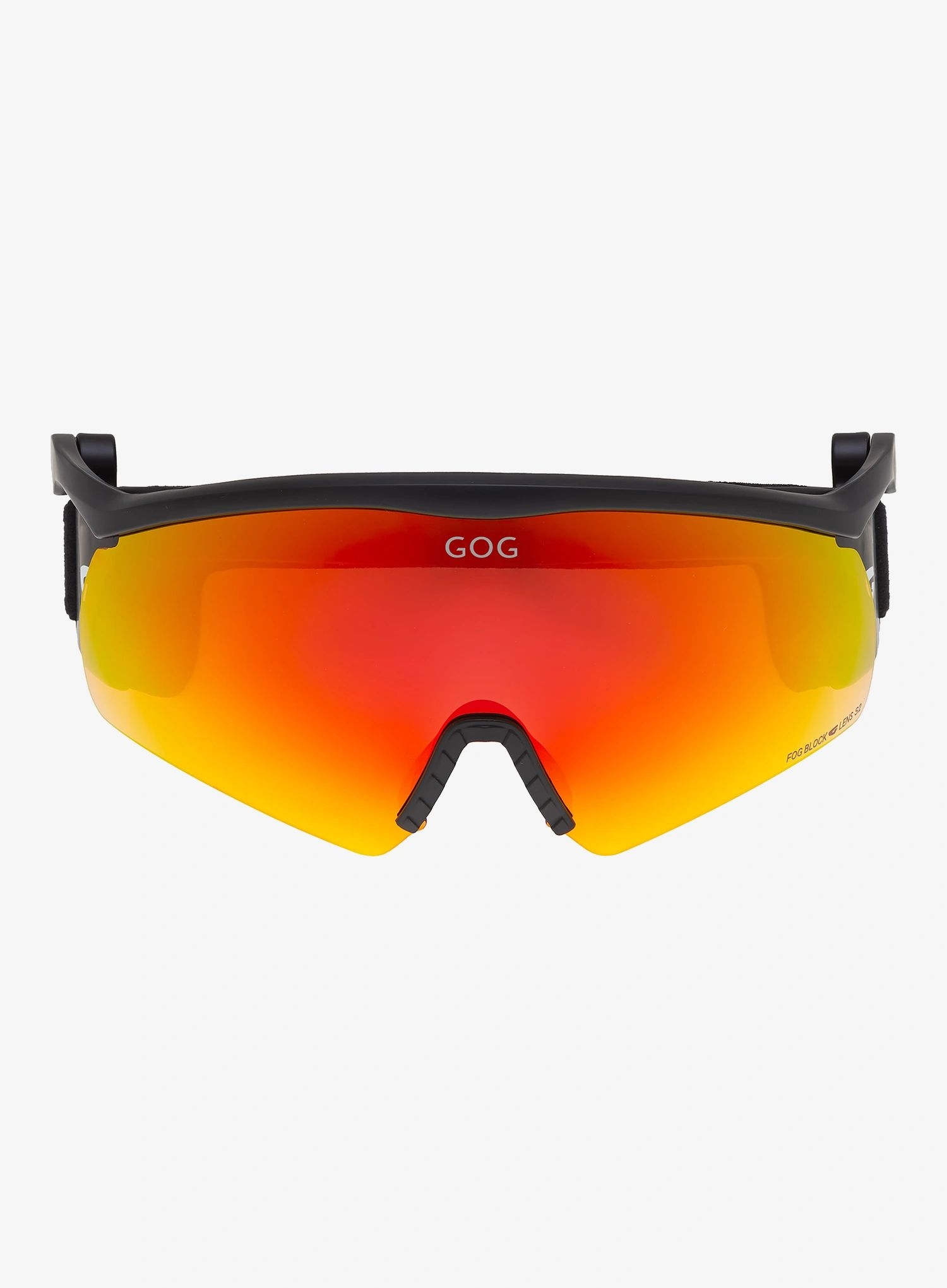 Gogle narciarskie Gog Jaku black/reflex red S2