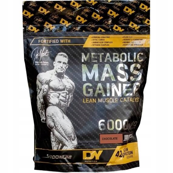 Dorian Yates Metabolic Mass Gainer 6000 g – doplněk stravy na hmotu – čokoládový