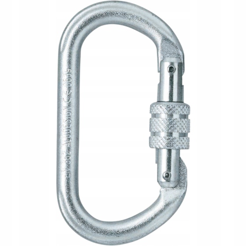 

Karabinek Owalny Oval Skylotec stalowy screw gate
