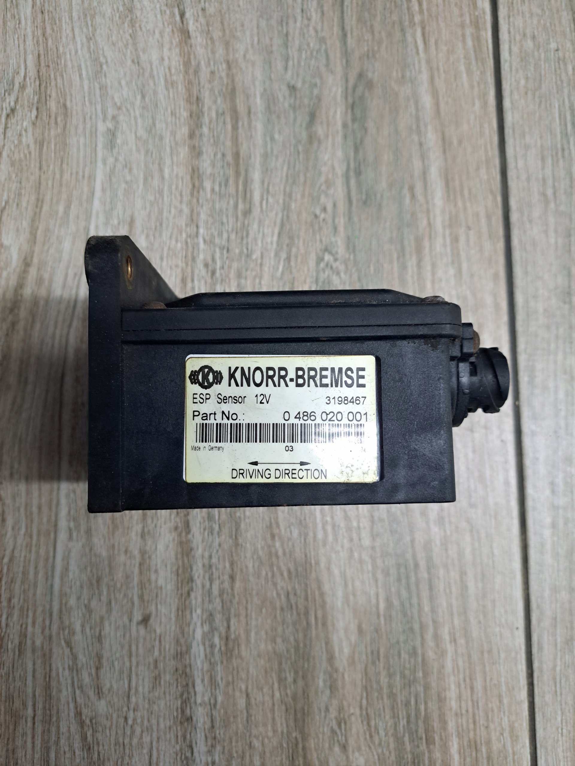 3198467 0486020001 - ДАТЧИК ДАТЧИК КАССЕТА ESP RENAULT DXI VOLVO FH FM