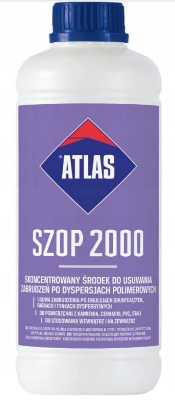 

Atlas do usuwania zabrudzeń polimerowych Szop 2000