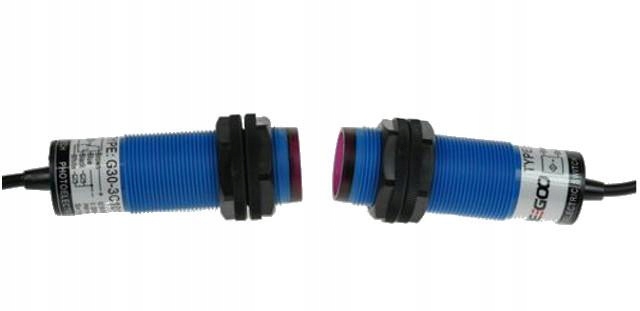 Czujnik fotoelektryczny G30-3C101PC Pnp No/nc 10m nadajnik odbiornik