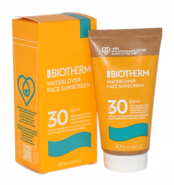 Biotherm Waterlover Opalovací krém na obličej SPF30 50 ml