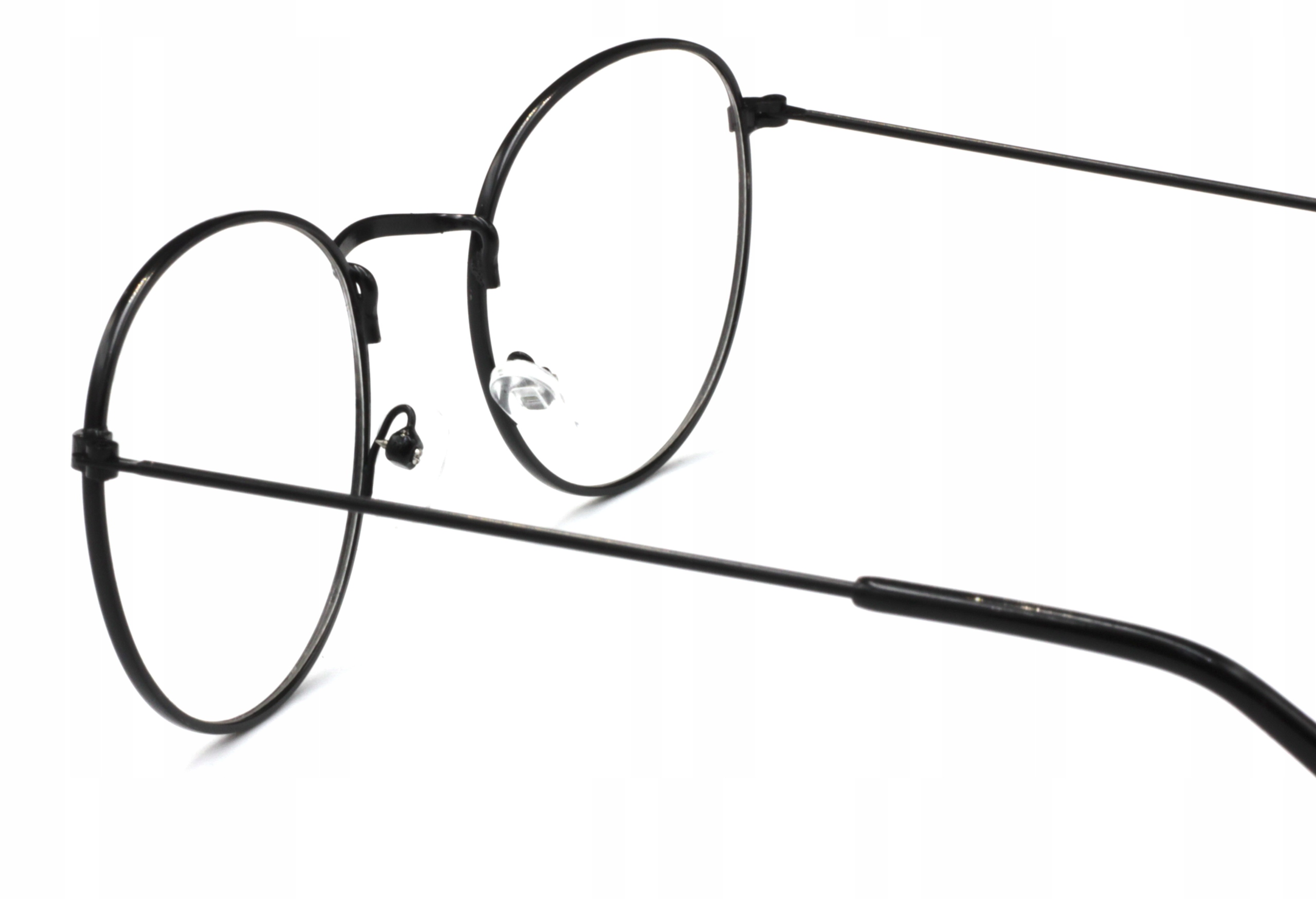 OKULARY ZERÓWKI DO KOMPUTERA Z FILTREM BLUE LIGHT Wzór dominujący bez wzoru