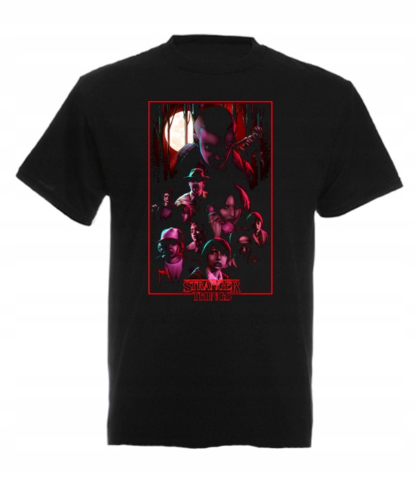 

Koszulka Męska Stranger Things Demogorgon Eleven