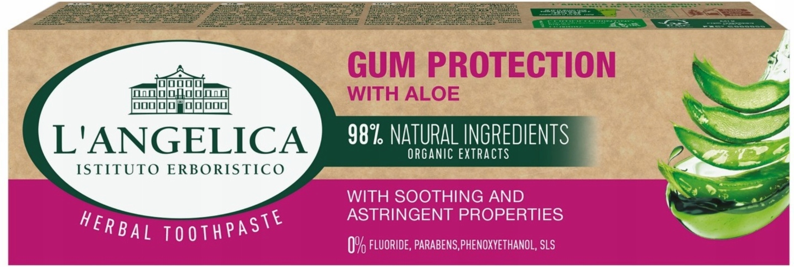 L'Angelica OCHRONA DZIĄSEŁ Pasta z Aloesem 75ml