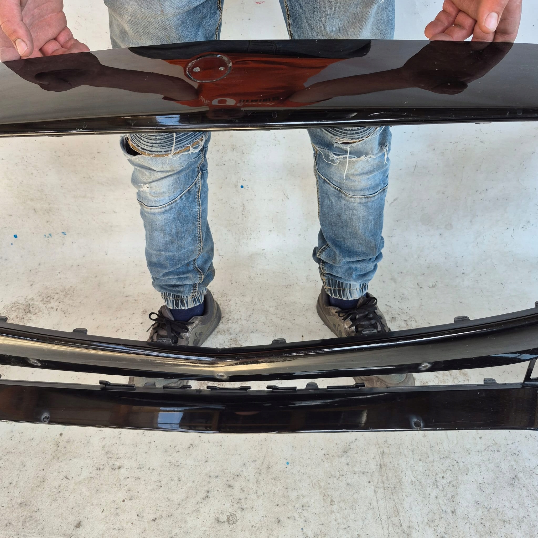 MERCEDES C-KLASA W206 21-> bumper front front PDC