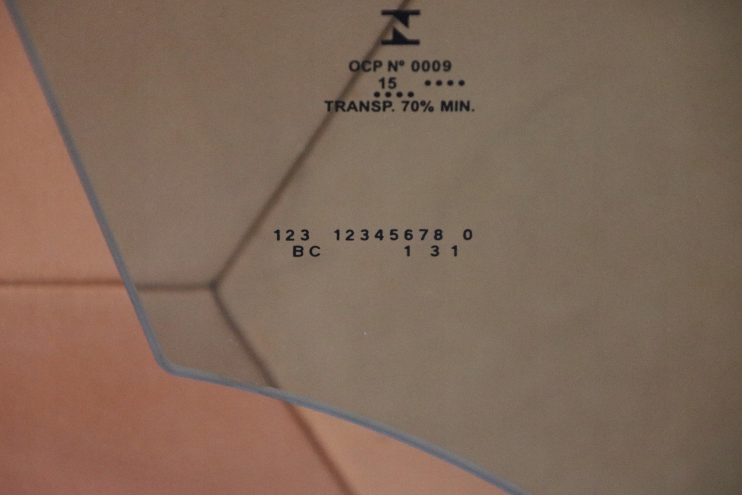 MINI F60 SZYBA BOCZNA DRZWI PRAWY PRZOD 2015 r Installation side Right front