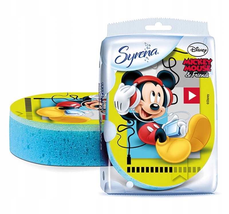 

Gąbka Kąpielowa Syrena Myszka Mickey Mouse