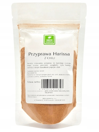 6 x Green Essence Koření Harissa 100 g ostré s kousky chilli