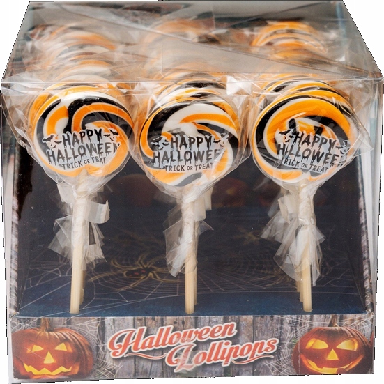 Levně Lollipop Ideální na Halloween Lízátka Duha s ovocnou příchutí 20 g