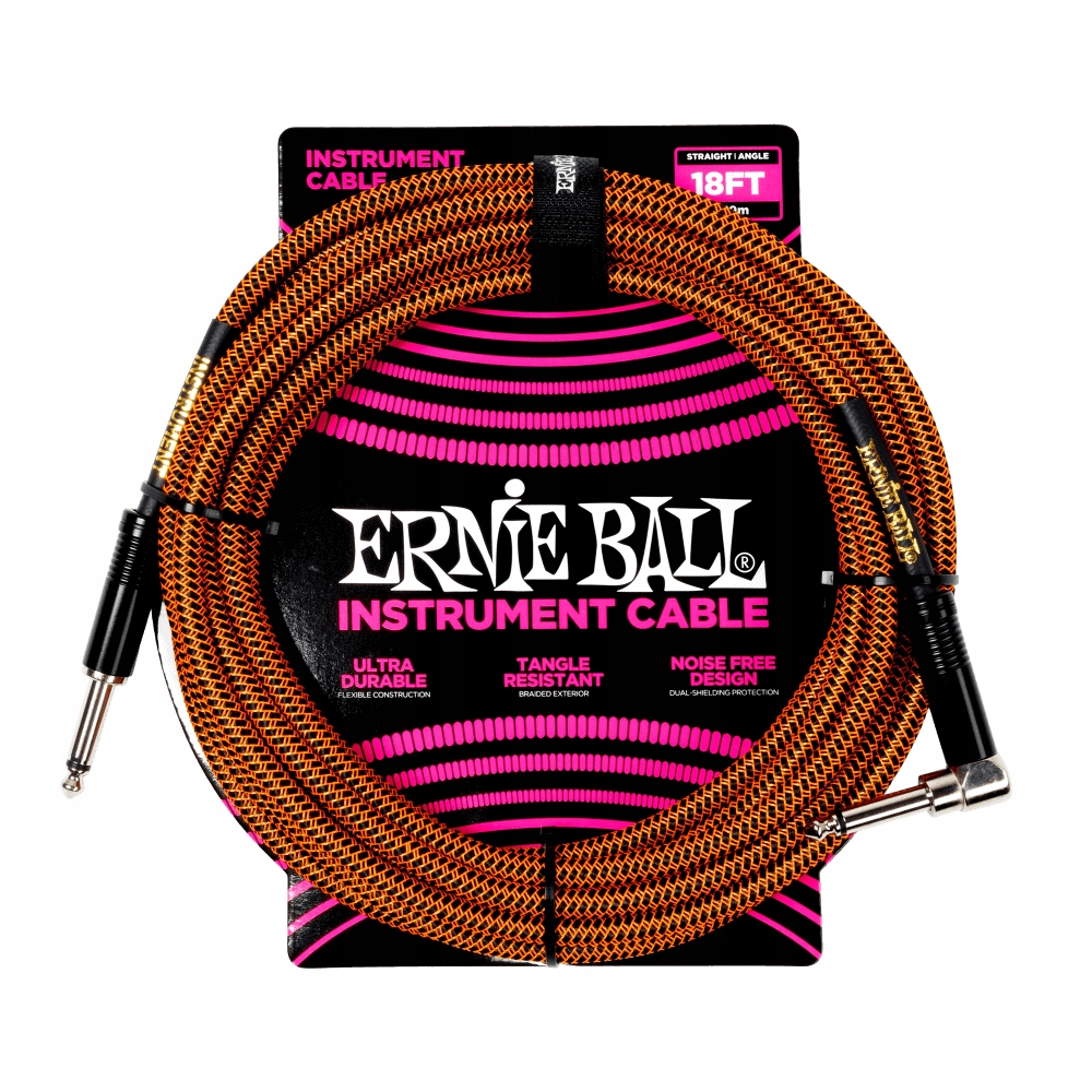 Kytarový kabel Ernie Ball 6471 (5,49 m)